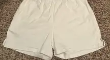 Brandy Melville white sweat shorts