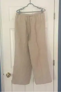 Jones New York Women’s Linen Pants Size Large