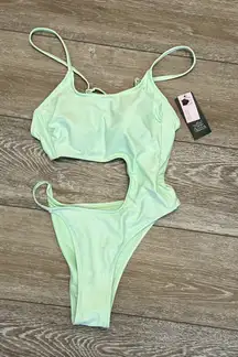 NWT  Swimwear Sz XXS One Piece Swimsuit Cut Out Style Cute!