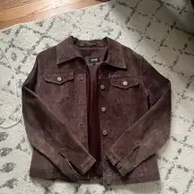 Brown Suede Jacket