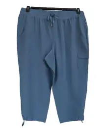 RBX X-Large Athletic Capris Pants Stretch Pockets Moisture Wicking Quick-Dry New