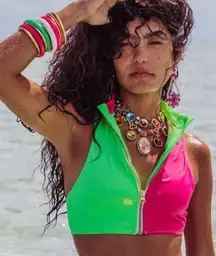 Hurley x Love Shack Fancy Swim Top