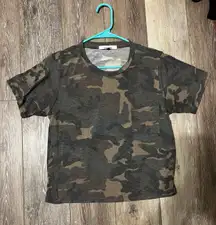 Boutique Camo Tee Shirt