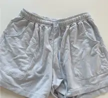 Summersalt Women's Athletic Shorts in Soft Gray