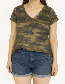 Lucky Brand Camo V-Neck T-Shirt