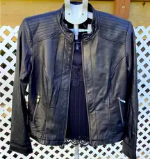 Genuine leather jacket 🌷stylish🌷