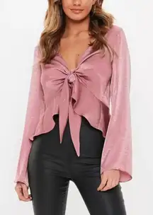Missguided tie top