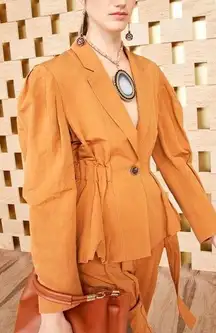 NWT Ulla Johnson Marras Jacket in Chamomile