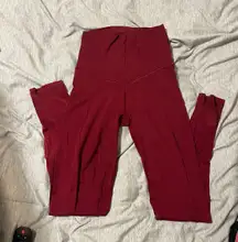 Maroon Leggings