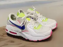 Nike Air Max Excee DD2955-100 Women's White /Pink /Indigo Sneakers Size 7
