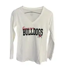 Concepts sport sleepwear women's S long sleeve t-shirt Georgia Bulldogs