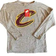Spirit Jersey Women’s soft NEW cavaliers Cleveland long sleeve crew neck XS