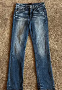 Buckle Black Indigo Straight Leg Jeans