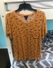 Flowy Sunflower Shirt
