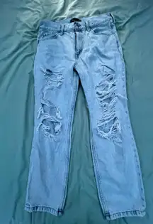 Ripped “Mom” Jeans