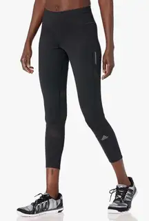 ✨adidas How We Do Supernova AEROREADY Climacool Cropped Length Sz L Leggings ✨