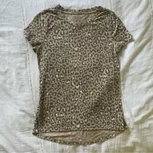 Leopard Print Brown Top (M) - Zoe + Liv - Chill Vibes!
