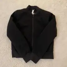 Non-Stop Bomber Jacket in Black