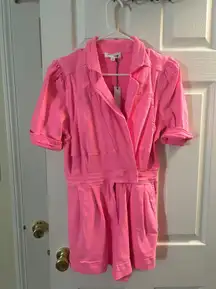 Day/moon Hot Pink Romper