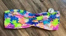 NWT Victoria's Secret large colorful bandeau