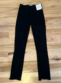 Abercrombie & Fitch Super Skinny Ankle High Rise Black Jeans - NWT