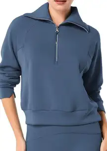 SPANX AirEssentials Half Zip Sweatshirt