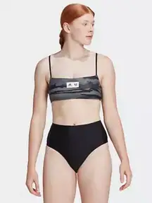 Adidas Thebe Magugu Bikini Set Black Carbon Women's Size M $80