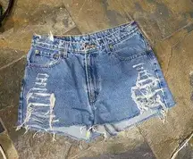 High Waisted Jean Shorts