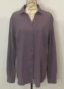 Duluth Trading Co Breezeshooter breathable stretch button front shirt XL
