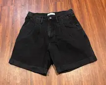 Abercrombie & Fitch Pleated Ultra High Rise Shorts