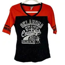 Rivalry Threads Oklahoma State University Cowboys Baseball Shirt Small