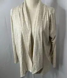 Stitch Fix Honey Punch Emiline size Large open front cardigan tulip back