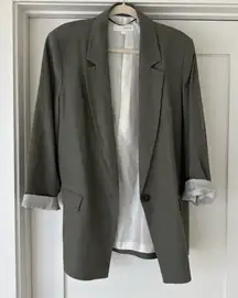 ZARA Linen Blazer Oversized