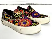 SeaVees Baja Platform Liberty Paisley Sneakers Shoe Size 8