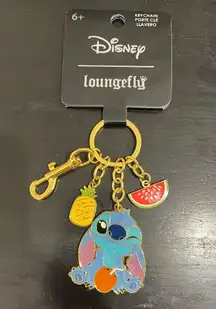 Lounge Fly  Disney Lilo & Stitch Tropical Charm Keychain