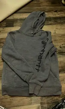 Grey Carhartt Hoodie Relaxed Women’s Light Fit XS