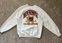 Vintage Minnesota Golden Gophers Raglan Sweatshirt L