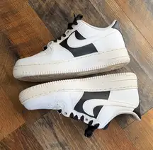 Nike Air Force 1 Low '07 PRM white black sneakers shoes mens 7.5 women’s 9