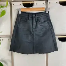 Blank NYC liquid denim mini skirt