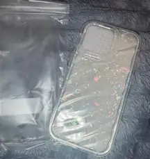 iPhone 15 pro max wavy clear case