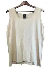 Multiple‎ nylon blend sleeveless blouse top size medium