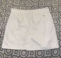 White tennis skirt, Izod golf classic skirt, with shorts Like new