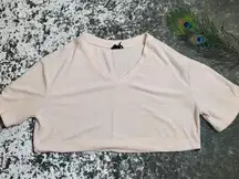 Out from Under Terry Cloth Cropped Tee