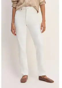 Everlane The Way-High Slim Jean in Bright White 32R