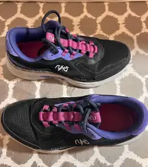 Ryka Women's Black Pink Stride Trail Athletic Shoes trail running 7 athletic