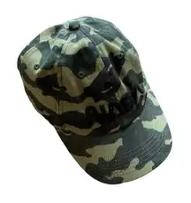 NASA Camo Hat One Size Green NEW Military Space Logo Streetwear Y2K