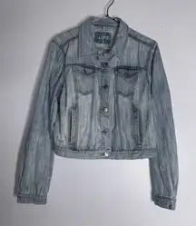 Loft Medium Light Wash Denim‎ Jean Jacket CP