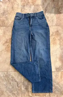 High-Rise Baggy Jeans