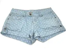 Life in progress denim shorts size 26 Blue DR
