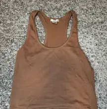 Bozzolo Chocolate Brown Tank Top